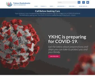 YKHC.org(We Strive to be the Healthiest People) Screenshot