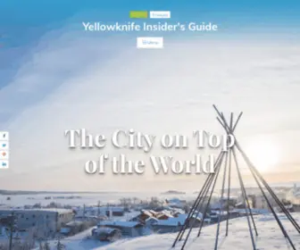 Ykinsidersguide.ca(Because Yellowknife) Screenshot