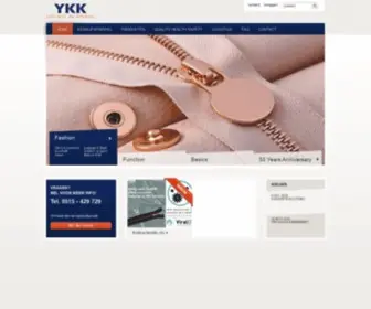 YKK.nl(YKK Nederland // Home) Screenshot