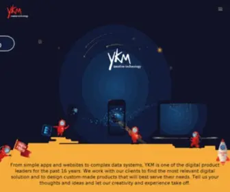 YKM.co.il(YKM Creative Techonolgy) Screenshot