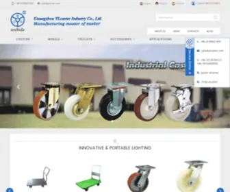 Ylcaster.com(Heavy Duty Industrial Casters) Screenshot