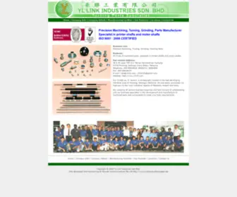 Yllink.com(YL Link Industries Malaysia) Screenshot