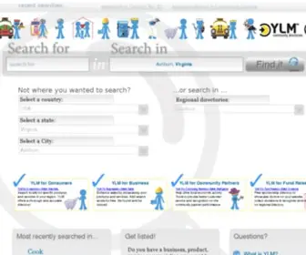 YLM.ca(Your Local Online Community Directory) Screenshot