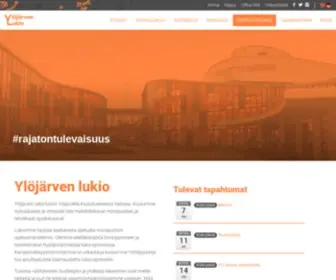 Ylojarvenlukio.fi(Lukio) Screenshot