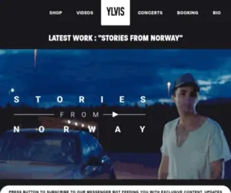 Ylvis.com(Ylvis – Official website) Screenshot