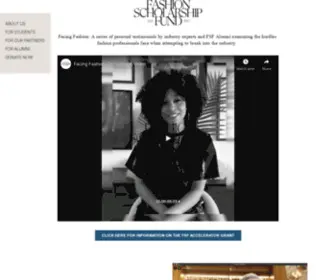 Ymafsf.org(The Fashion Scholarship Fund) Screenshot