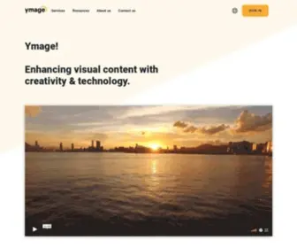 Ymage.com(Enhancing visual content with creativity & technology) Screenshot