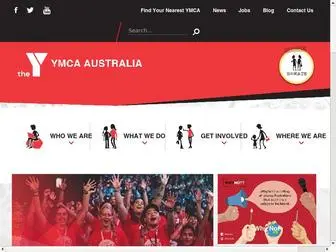 Ymca.org.au(YMCA Australia) Screenshot