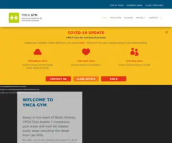 Ymcagym.co.uk(North Shields) Screenshot