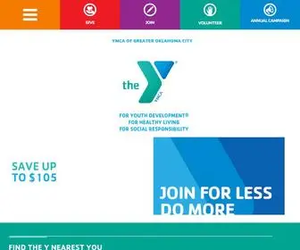 Ymcaokc.org(YMCA) Screenshot