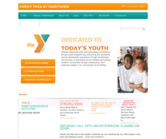 Ymcatarrytown.org(Family YMCA at Tarrytown) Screenshot