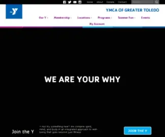 Ymcatoledo.org(YMCA of Greater Toledo) Screenshot