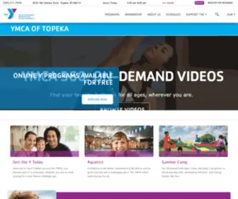 Ymcatopeka.org(YMCA of Topeka) Screenshot