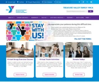 Ymcatvidaho.org(Treasure Valley Family YMCA) Screenshot