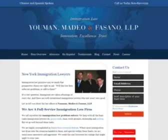 YMflaw.com(New York Immigration Attorney) Screenshot