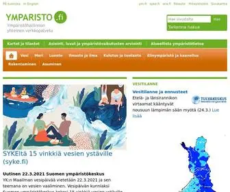 Ymparisto.fi(Etusivu) Screenshot