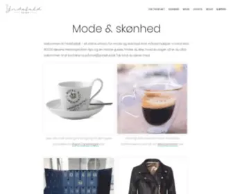 Yndefuld.dk(Et online magasin om mode) Screenshot