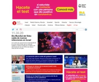 Ynetespanol.com(Ynet Espanol) Screenshot