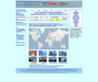 YNPtravel.com(YnP Travel provides online reservation for air) Screenshot