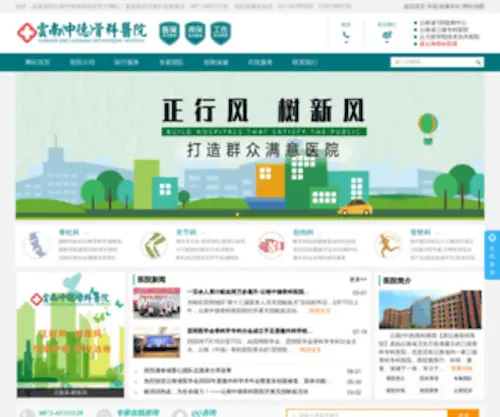 YNSGKYY.com(云南(中德)骨科医院【原云南骨科医院】) Screenshot