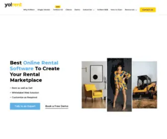 YO-Rent.com(Online Rental Software) Screenshot