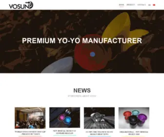 YO-YO.in(Premium Yoyo Manufacturer VOSUN YoYo Official Site) Screenshot