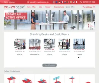 YO-Yodesk.co.uk(Yo-Yo DESK®) Screenshot