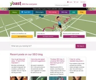 Yoast.com(SEO for everyone) Screenshot