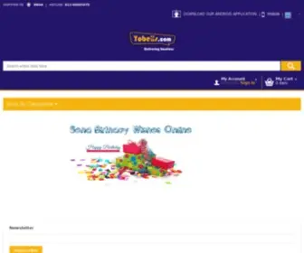 Yobells.com(Online Gift store in India) Screenshot