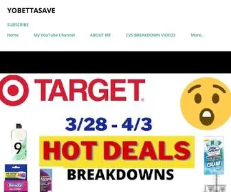 Yobettasave.com(YoBettaSave) Screenshot