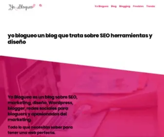 Yoblogueo.com(Yoblogueo) Screenshot