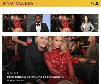 Yocelebs.com(Celebs The Most Popular Celebrity Site) Screenshot