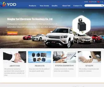 Yod-Autoparts.com(Ningbo Yod Electronic Technology Co) Screenshot