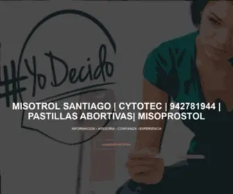 Yodecido.cl(Venta Misotrol Santiago) Screenshot