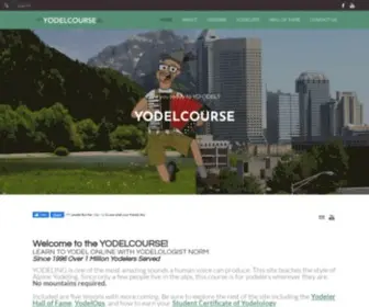 Yodelcourse.org(Yodel-lay-ee-dee) Screenshot