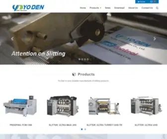 Yoden.com.tw(YO DEN ENTERPRISES Co) Screenshot