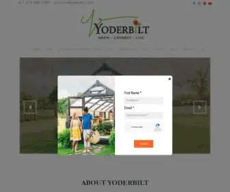 Yoderbilt.com(Greenhouses Mansfield) Screenshot