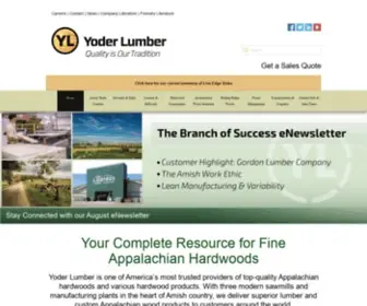 Yoderlumber.com(Yoder Lumber) Screenshot
