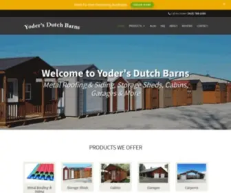 Yodersdutchbarns.com(Yoders Dutch Barns) Screenshot