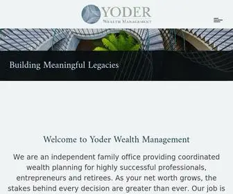 Yoderwm.com(Yoder Wealth Management) Screenshot