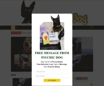 Yodoggydog.com(Helping You Connect with Your Canine) Screenshot