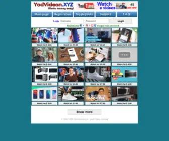 Yodvideon.xyz(Viewing payed advertising sites) Screenshot