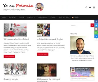 Yoenpolonia.com(Yo en Polonia) Screenshot