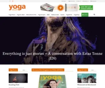 Yoga-Aktuell.de(YOGA AKTUELL) Screenshot