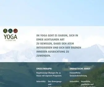 Yoga-Inspiration.ch(Yoga Inspiration) Screenshot