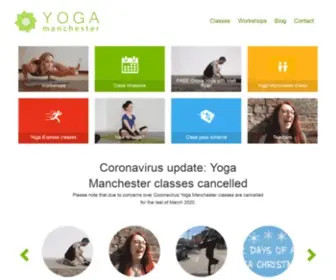 Yoga-Manchester.co.uk(Yoga Manchester) Screenshot