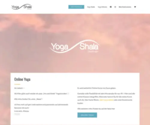 Yoga-Shala-Bodensee.de(Yoga Shala Bodensee in Überlingen) Screenshot