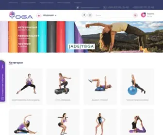 Yoga-UA.com(Товары для йоги и фитнеса в Киеве) Screenshot