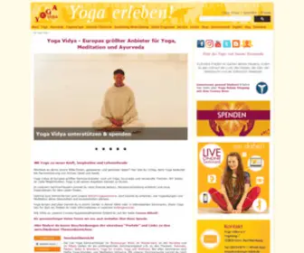 Yoga-Vidya.net(Yoga Vidya) Screenshot