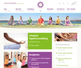 Yoga-Waghaeusel.de(Yoga) Screenshot